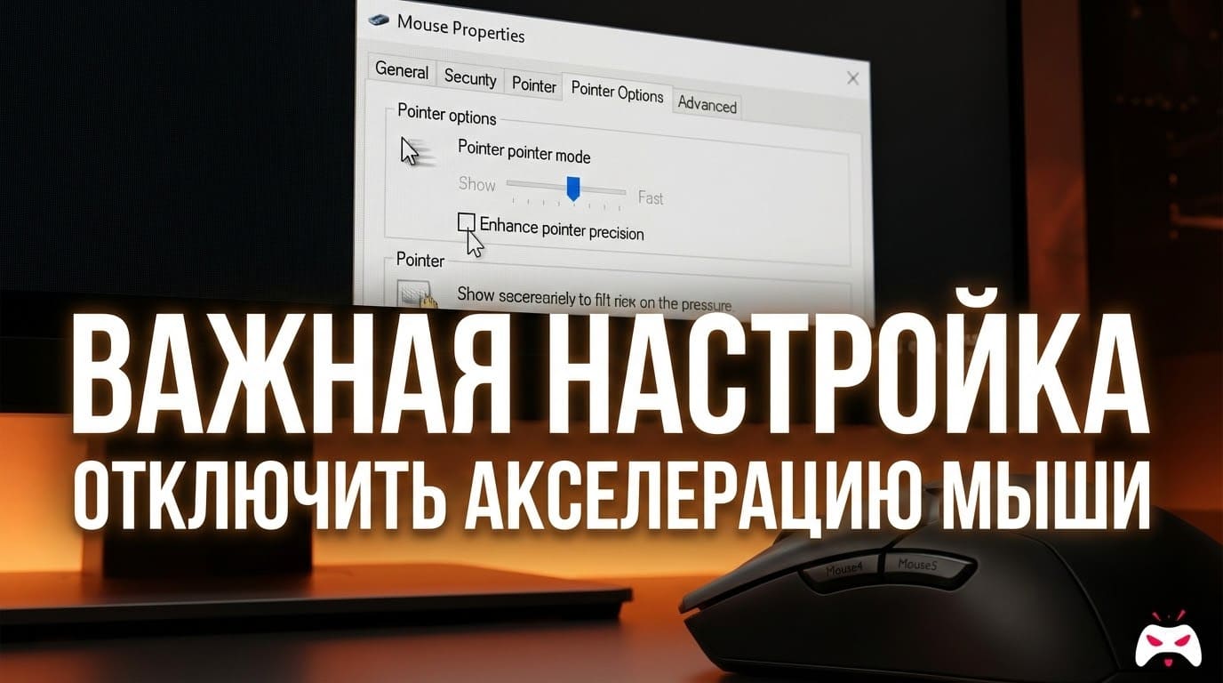 Настройка чувствительности мыши для работы макроса